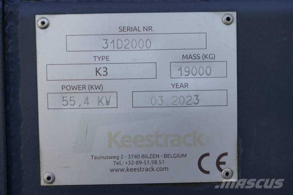 Keestrack K 3 Iseliikuvad sõelad