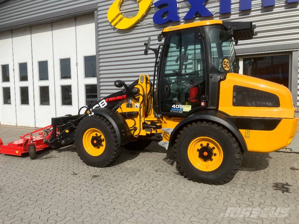 JCB 409 Nordic Edition + klippdäck Φορτωτές με λάστιχα (Τροχοφόροι)