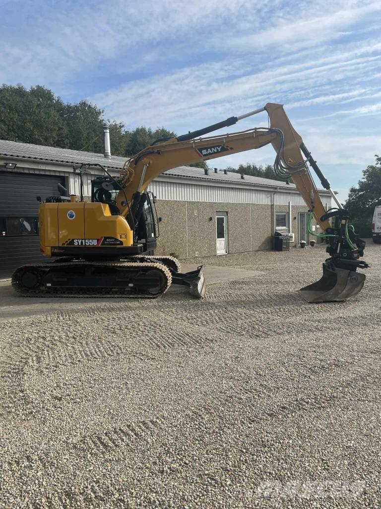 Sany SY155U Escavadeiras de esteiras