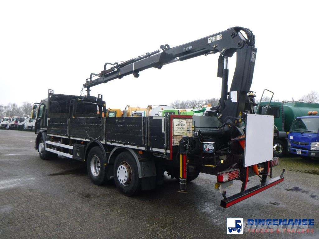 Renault Premium 380 dxi 6x2 RHD + Hiab XS122 Duo Mobiilinosturit