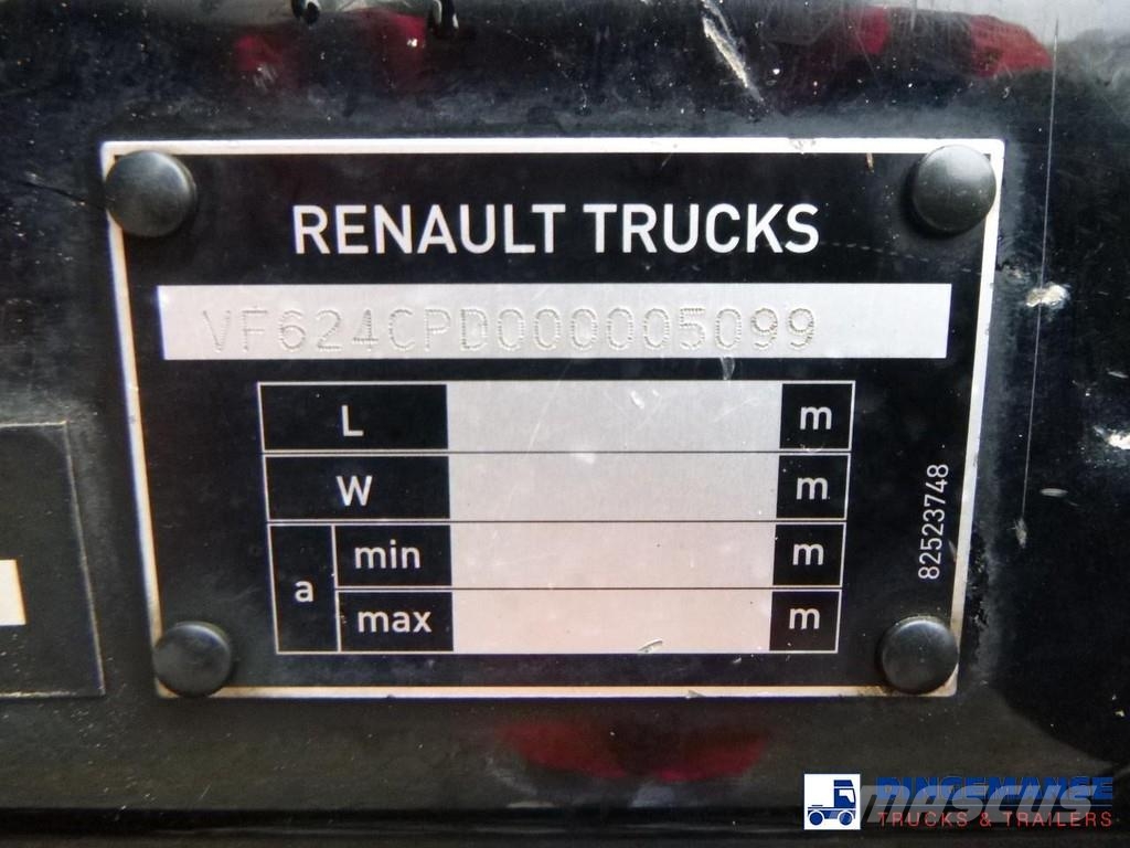Renault Premium 380 dxi 6x2 RHD + Hiab XS122 Duo Mobiilinosturit