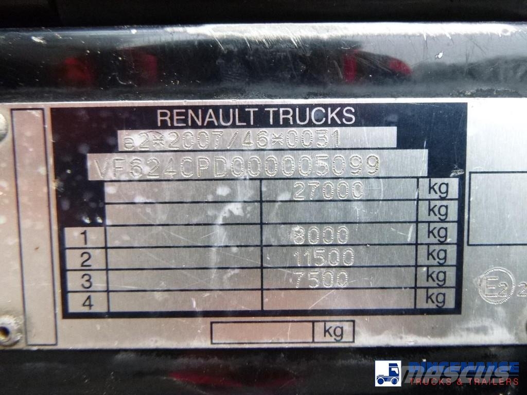 Renault Premium 380 dxi 6x2 RHD + Hiab XS122 Duo Mobiilinosturit