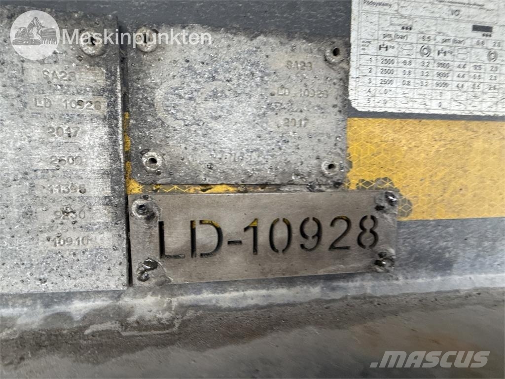 Istrail Tippvagn Semitrailer Kiper prikolice
