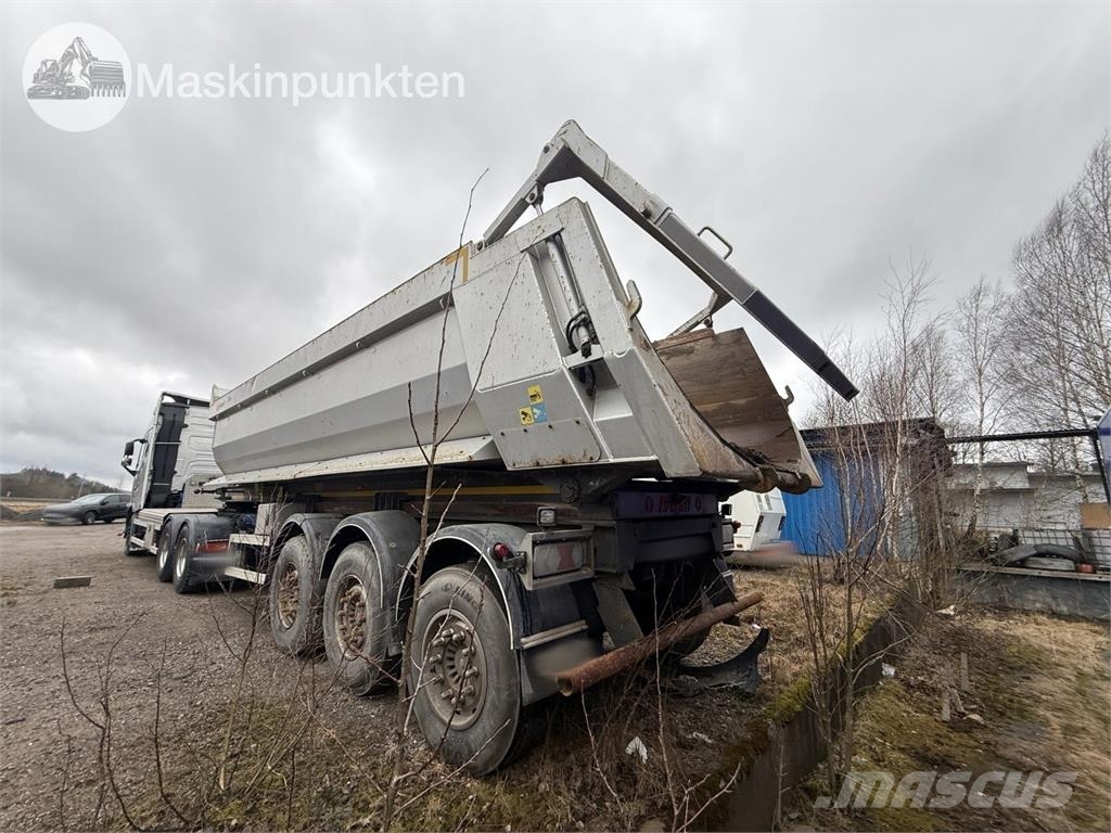Istrail Tippvagn Semitrailer Kiper prikolice
