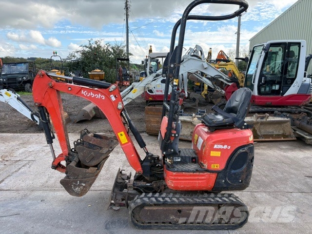Kubota K 008-3 Mini bageri <7t