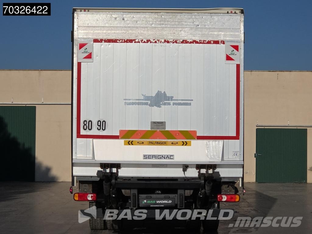DAF LF 290 4X2 16t Caja de 8,23m Plataforma 2t Euro 6 شاحنات ذات هيكل صندوقي