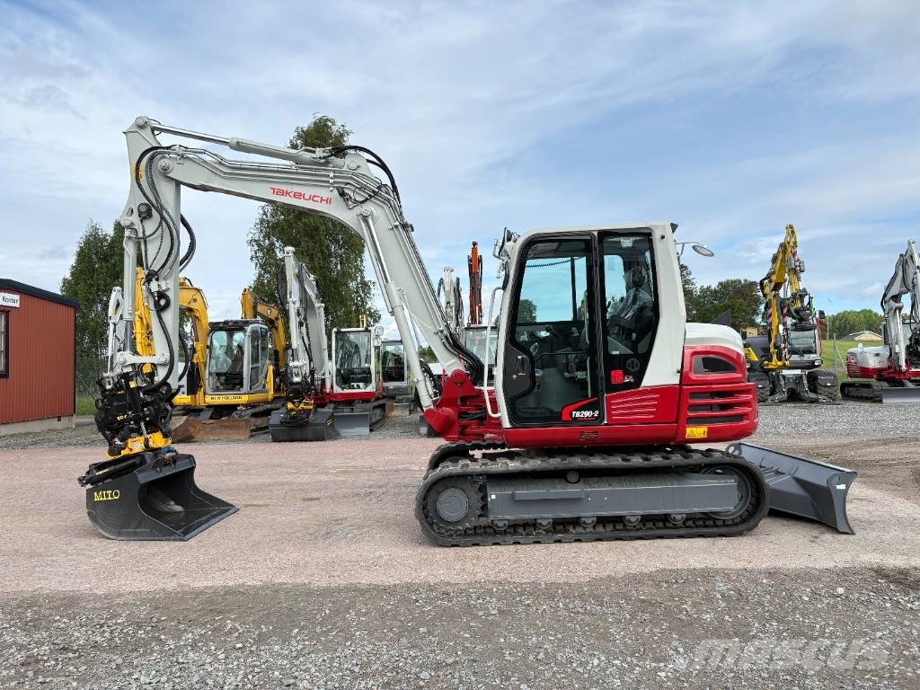 Takeuchi TB290 حفارات وسط 7 طن - 12 طن