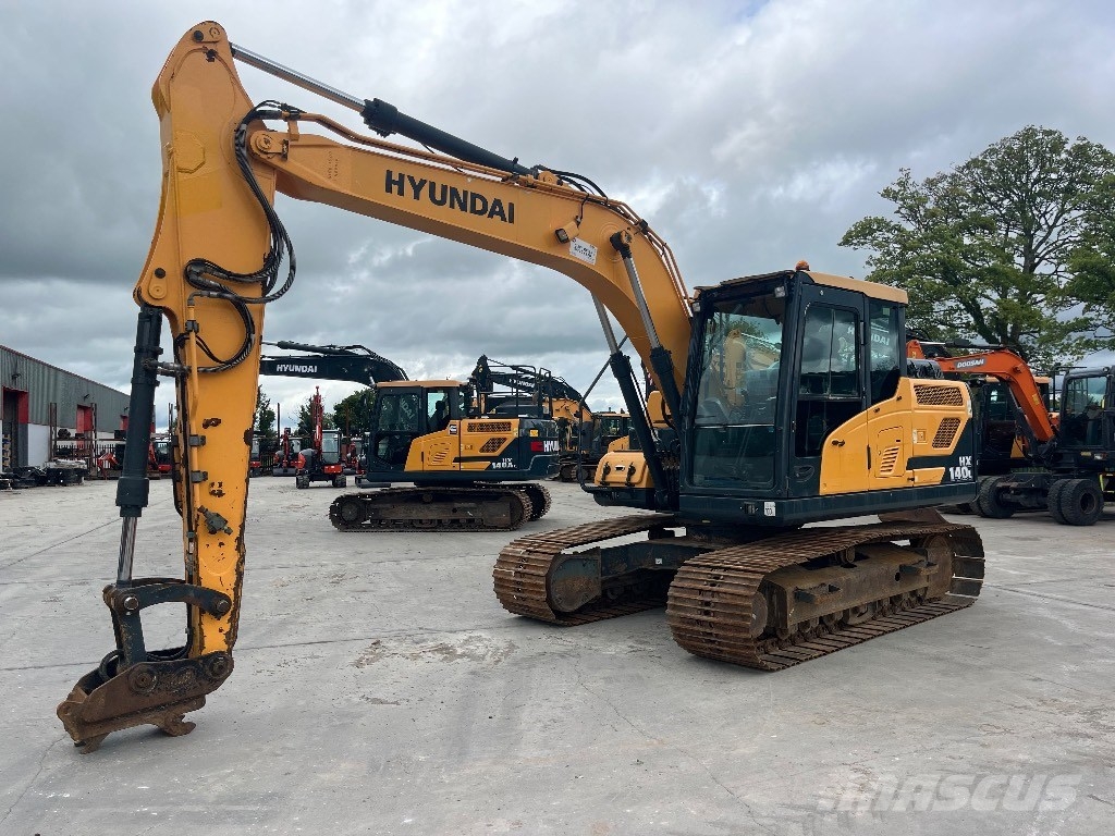 Hyundai HX140L Rupsgraafmachines