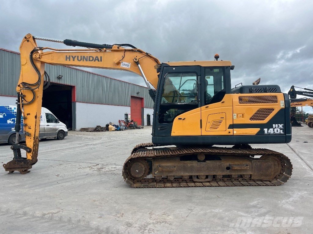 Hyundai HX140L Rupsgraafmachines
