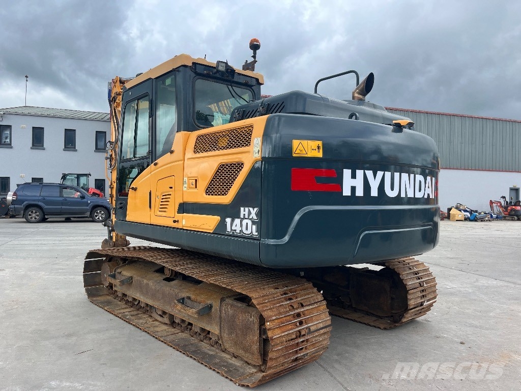 Hyundai HX140L Rupsgraafmachines