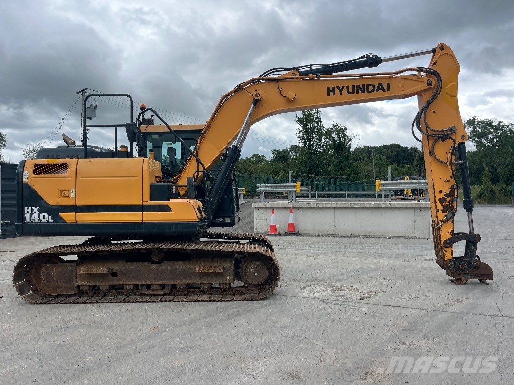 Hyundai HX140L Rupsgraafmachines