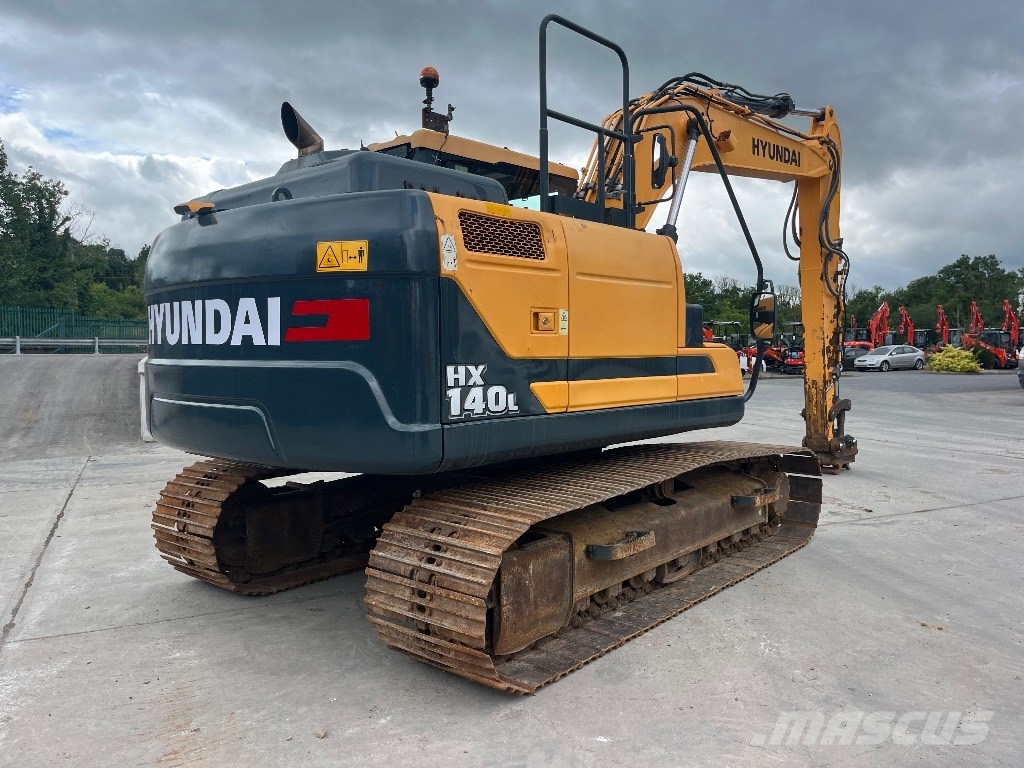 Hyundai HX140L Rupsgraafmachines