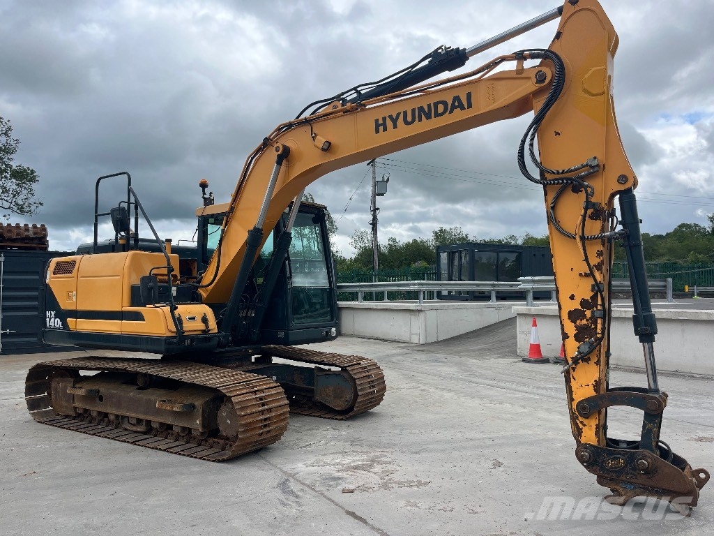 Hyundai HX140L Rupsgraafmachines