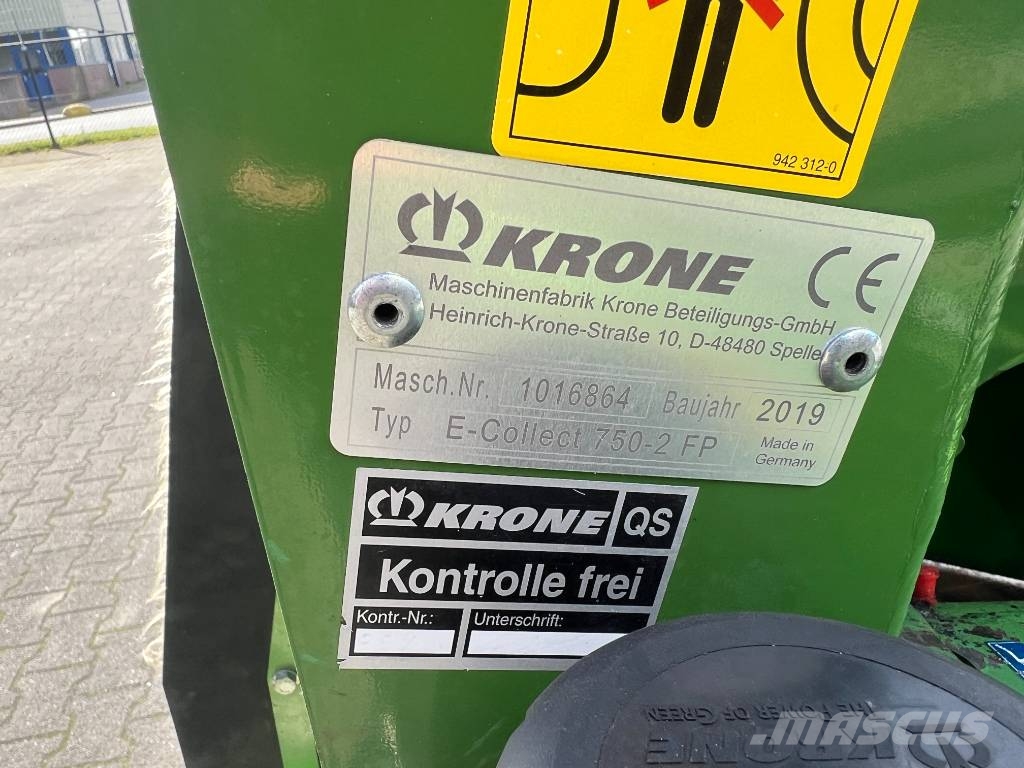 Krone 750-2 Forrageiras auto-propulsionadas