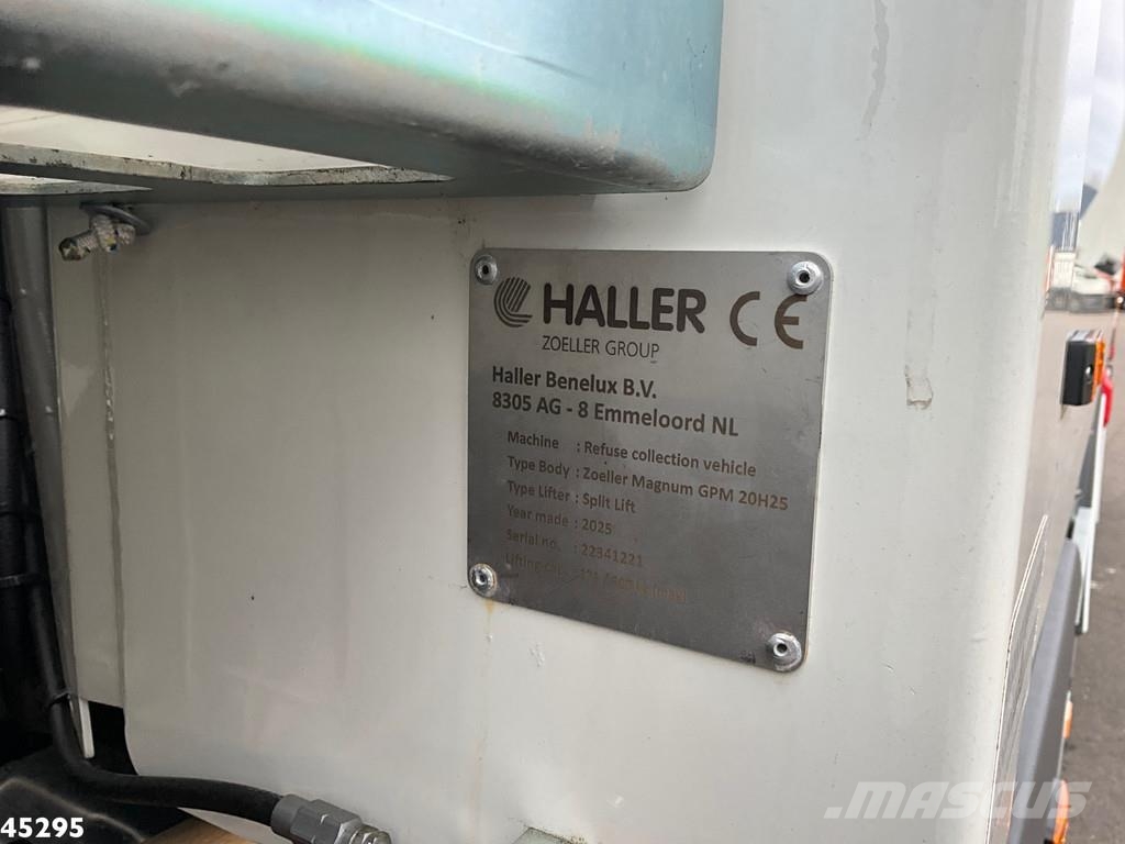 DAF FAG XD 220 BEV Geesink 20m³ FULL ELECTRIC met Jama Сміттєвози