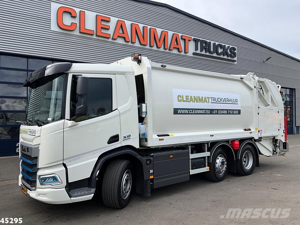 DAF FAG XD 220 BEV Geesink 20m³ FULL ELECTRIC met Jama Сміттєвози