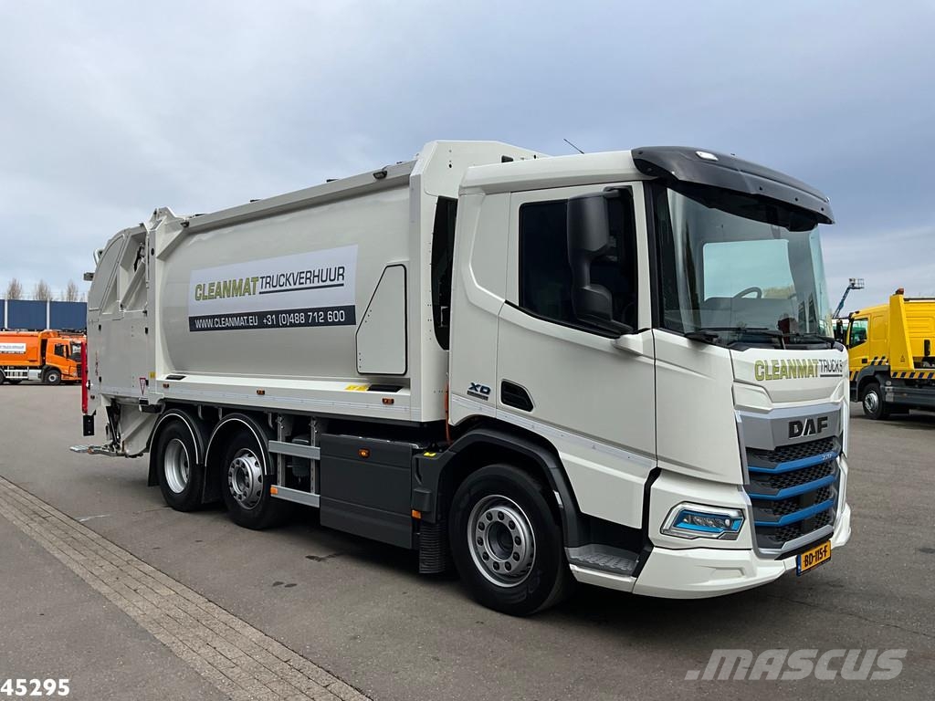 DAF FAG XD 220 BEV Geesink 20m³ FULL ELECTRIC met Jama Сміттєвози