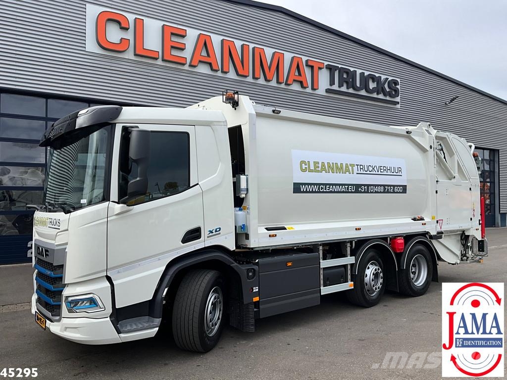 DAF FAG XD 220 BEV Geesink 20m³ FULL ELECTRIC met Jama Сміттєвози