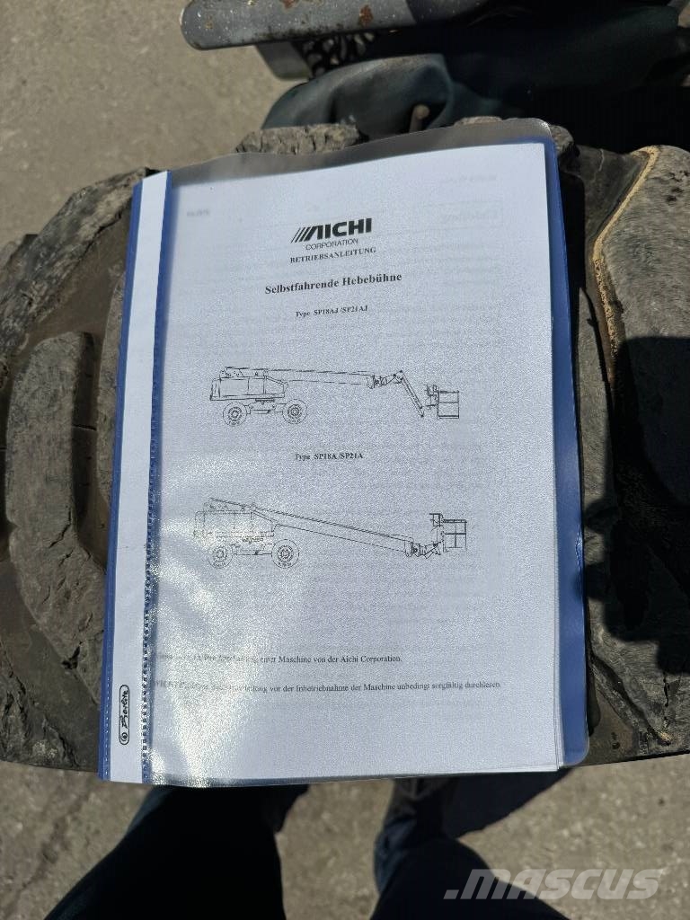 Aichi SP 21 AJ Teleskoparbeitsbühne Allrad 4x4 Telescoophoogwerkers