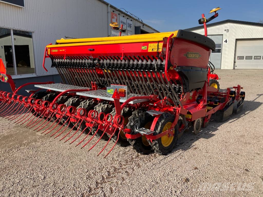 Väderstad Rapid RD 400 C med biodrill مثاقيب مدمجة