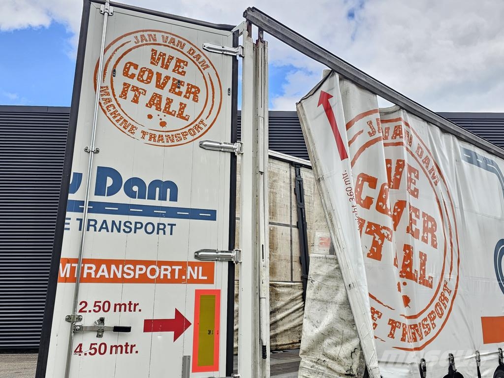 Es-ge 4STL48 / 4 AXLE / SLIDING ROOF / EXPANDABLE / LIFT Semirremolques de góndola rebajada