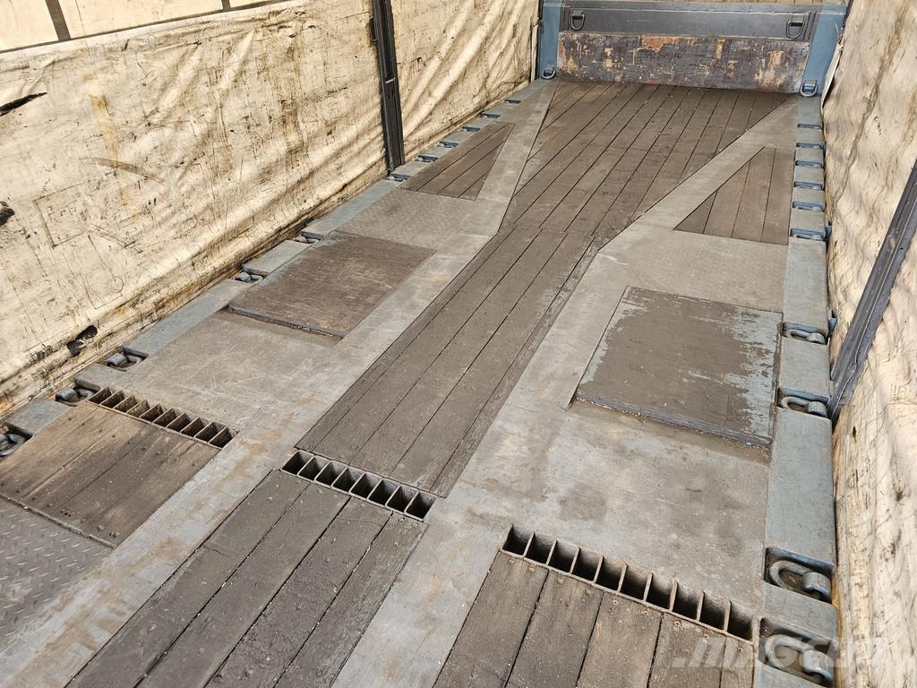 Es-ge 4STL48 / 4 AXLE / SLIDING ROOF / EXPANDABLE / LIFT Semirremolques de góndola rebajada