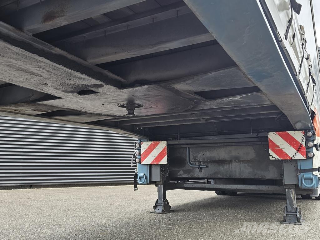 Es-ge 4STL48 / 4 AXLE / SLIDING ROOF / EXPANDABLE / LIFT Semirremolques de góndola rebajada