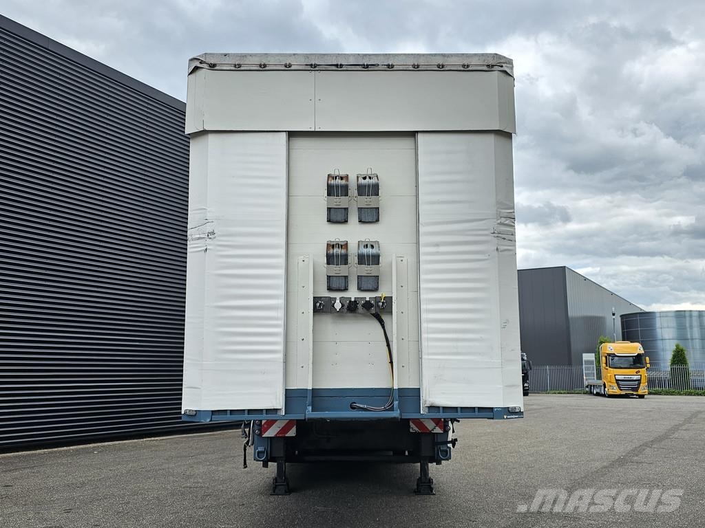 Es-ge 4STL48 / 4 AXLE / SLIDING ROOF / EXPANDABLE / LIFT Semirremolques de góndola rebajada