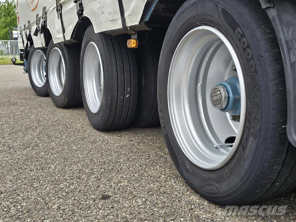 Es-ge 4STL48 / 4 AXLE / SLIDING ROOF / EXPANDABLE / LIFT Semirremolques de góndola rebajada