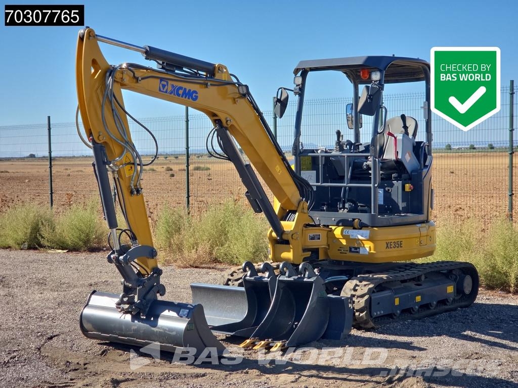 XCMG XE35 E Garantía de fábrica - 3 Cucharas - Certific Міні-екскаватори < 7т