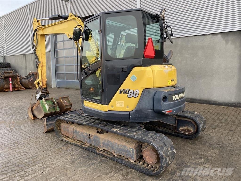 Yanmar VIO80-1A Εκσκαφείς με τροχούς - λάστιχα