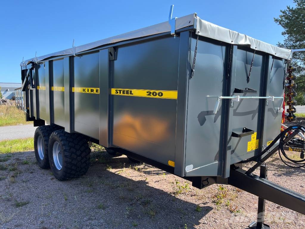 Kire Steel 200  20,5 m3  uutuus Обычные тракторные прицепы