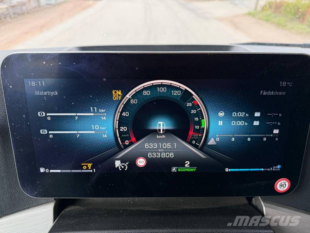 Mercedes-Benz ACTROS 6X2 Edition 0094 Skåpbilar