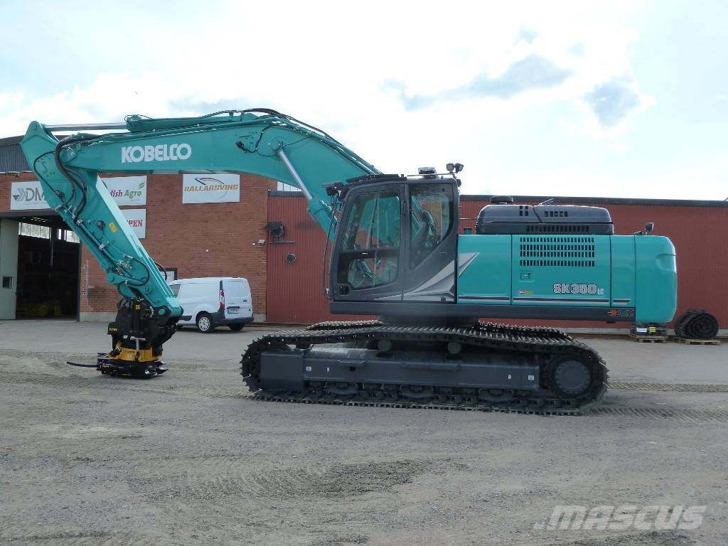 Kobelco SK350LC-11E / Makin 3D GPS-grävsystem Beltegraver