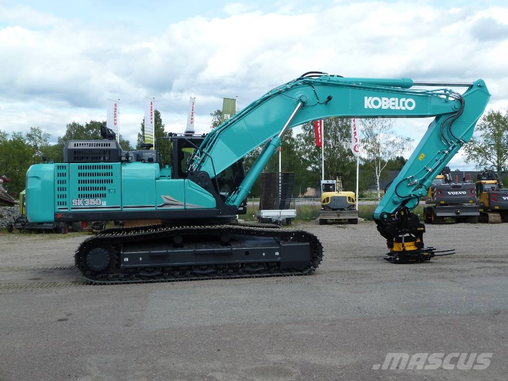 Kobelco SK350LC-11E / Makin 3D GPS-grävsystem Beltegraver