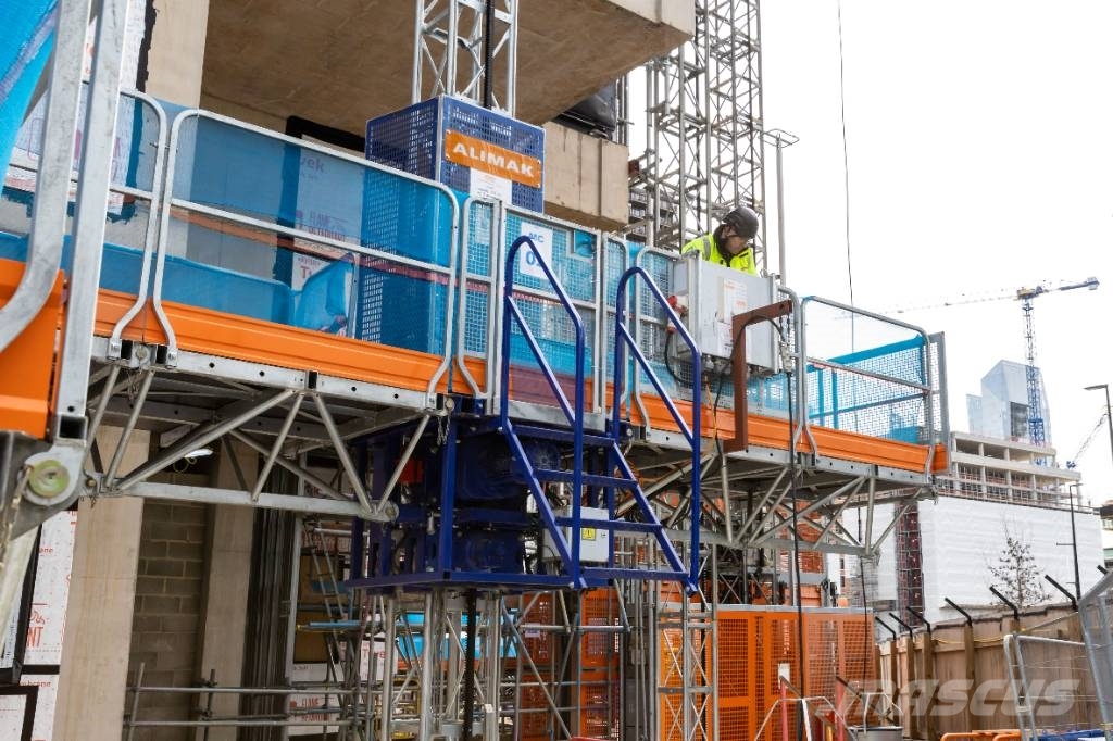 Alimak MC450 Twin Mast Climbing Work Platform منصات عمل تسلق الصواري
