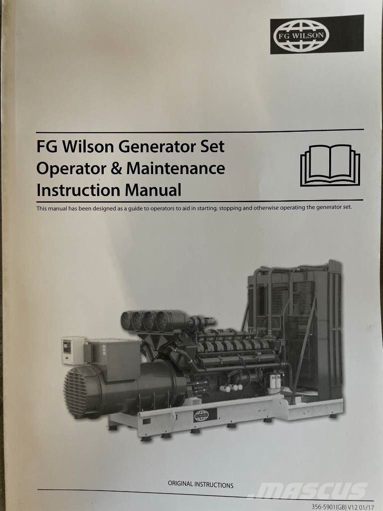 FG Wilson P2500-1E - 2500 kVA Surplus Genset - DPX-25085 柴油發電機