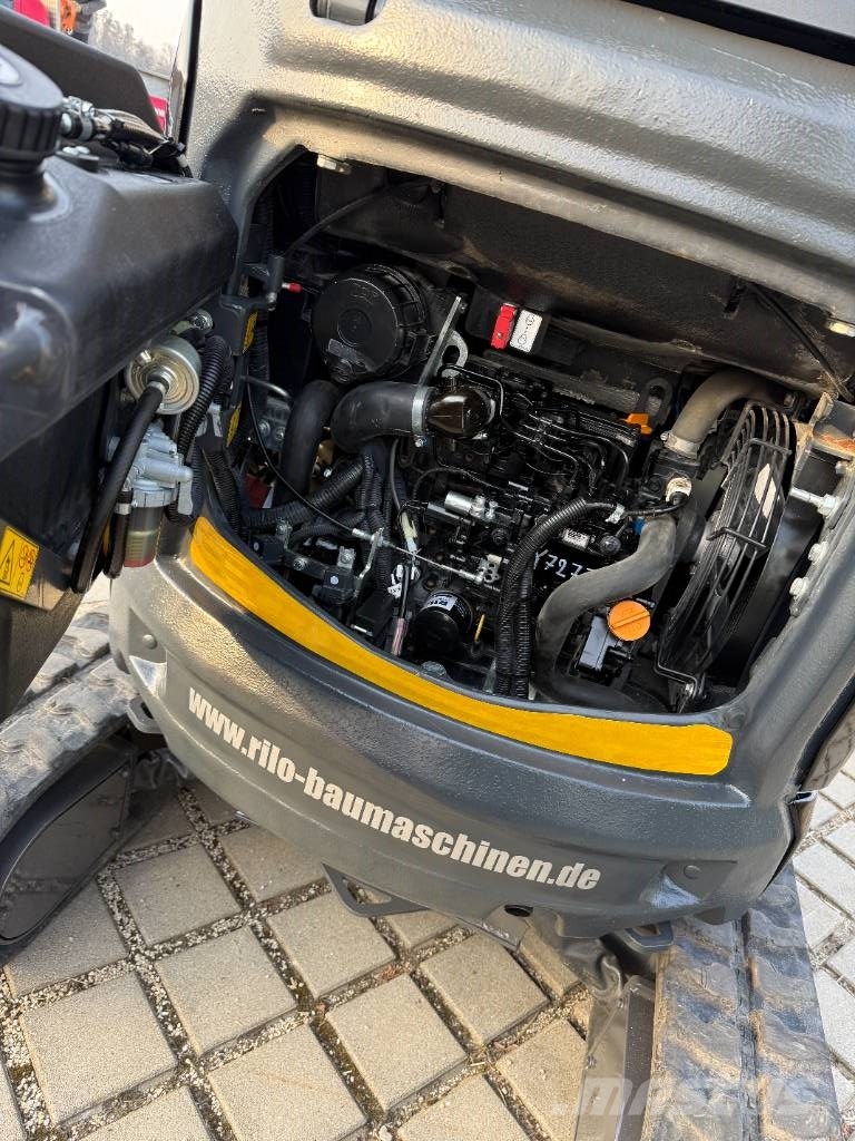 Eurocomach 19ZT Black Line, AUX2, SW und Grabenräumlöffel Mini bagri <7t