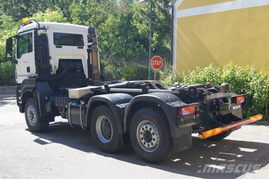 MAN TGS 28.360 6x4-4 /TÜV/Kranvorber./PALIFT/Winterd. Самосвал