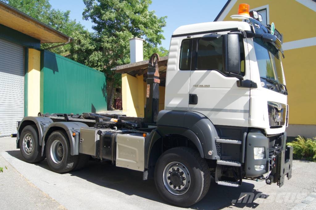 MAN TGS 28.360 6x4-4 /TÜV/Kranvorber./PALIFT/Winterd. Самосвал