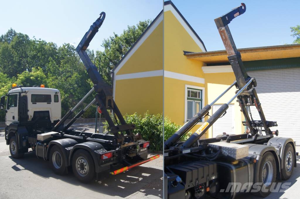 MAN TGS 28.360 6x4-4 /TÜV/Kranvorber./PALIFT/Winterd. Самосвал