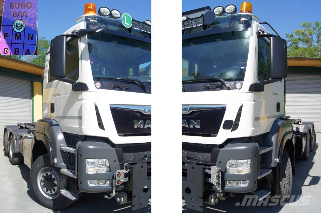 MAN TGS 28.360 6x4-4 /TÜV/Kranvorber./PALIFT/Winterd. Самосвал