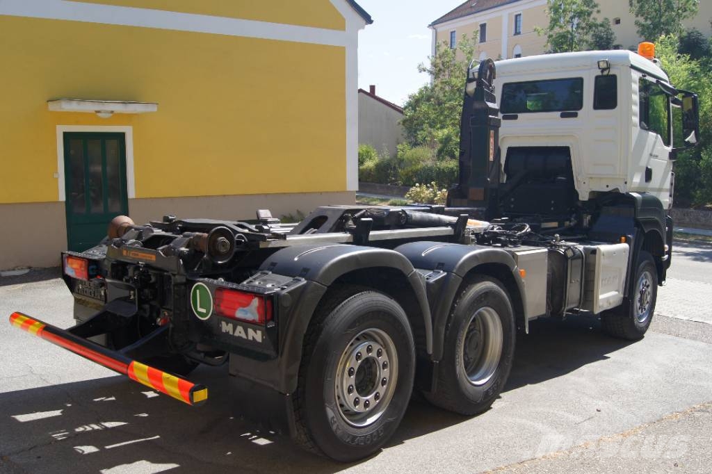 MAN TGS 28.360 6x4-4 /TÜV/Kranvorber./PALIFT/Winterd. Самосвал