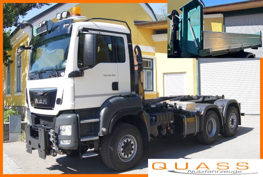 MAN TGS 28.360 6x4-4 /TÜV/Kranvorber./PALIFT/Winterd. Самосвал