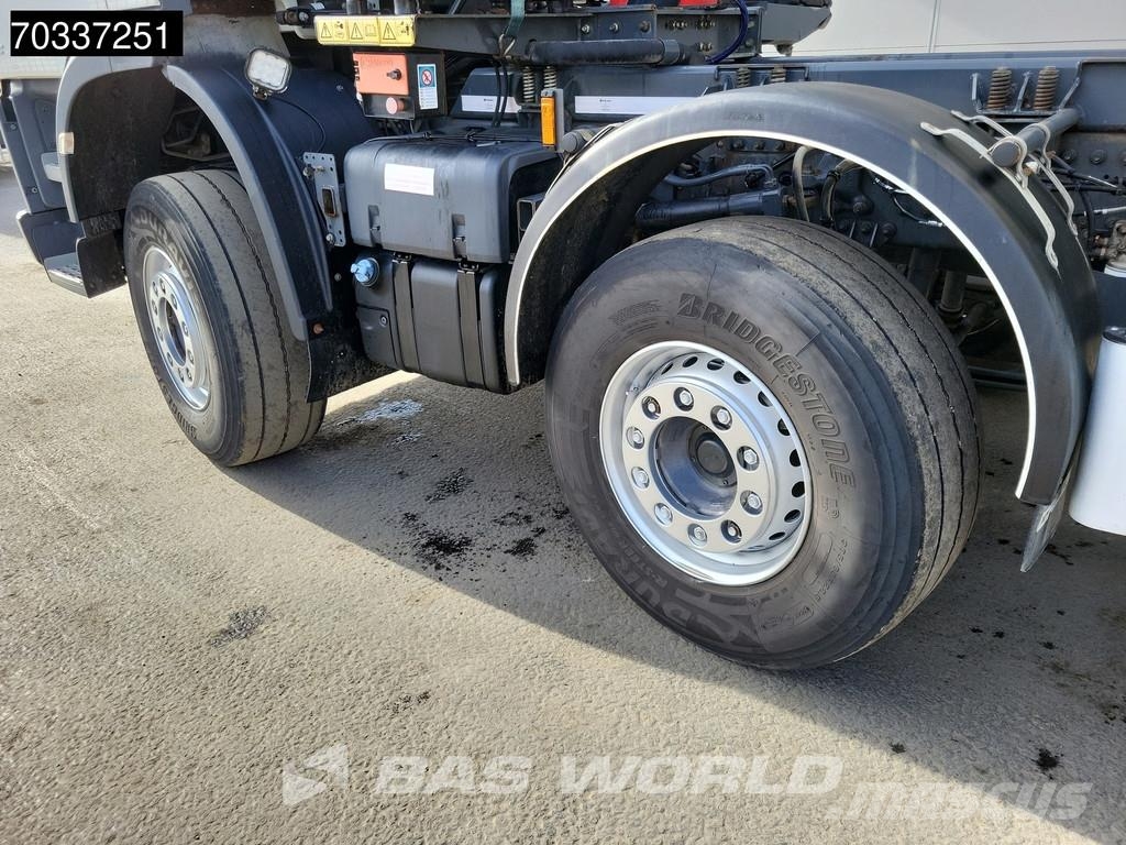 DAF CF 450 8X4 19m3 tipper steel suspension Big-Axle A Pašizgāzējs