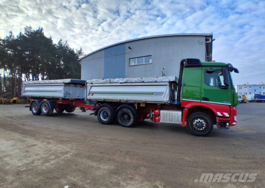 Mercedes-Benz AROCS 2646 963 6x6 Camiones bañeras basculantes o volquetes