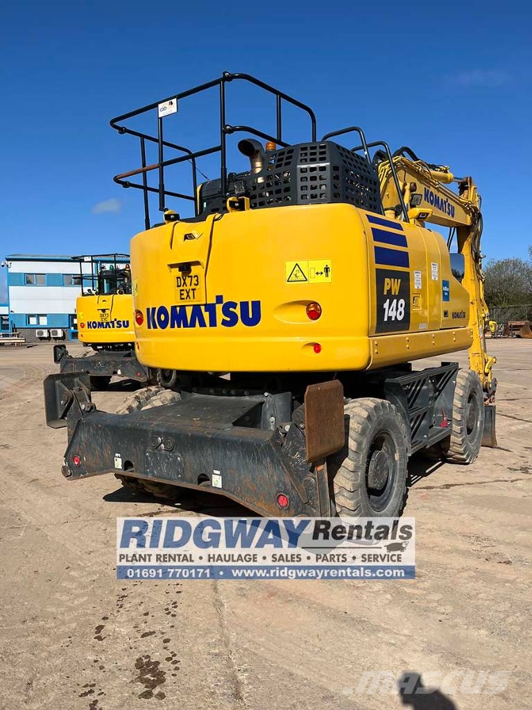 Komatsu PW 148-11 حفارات بعجل