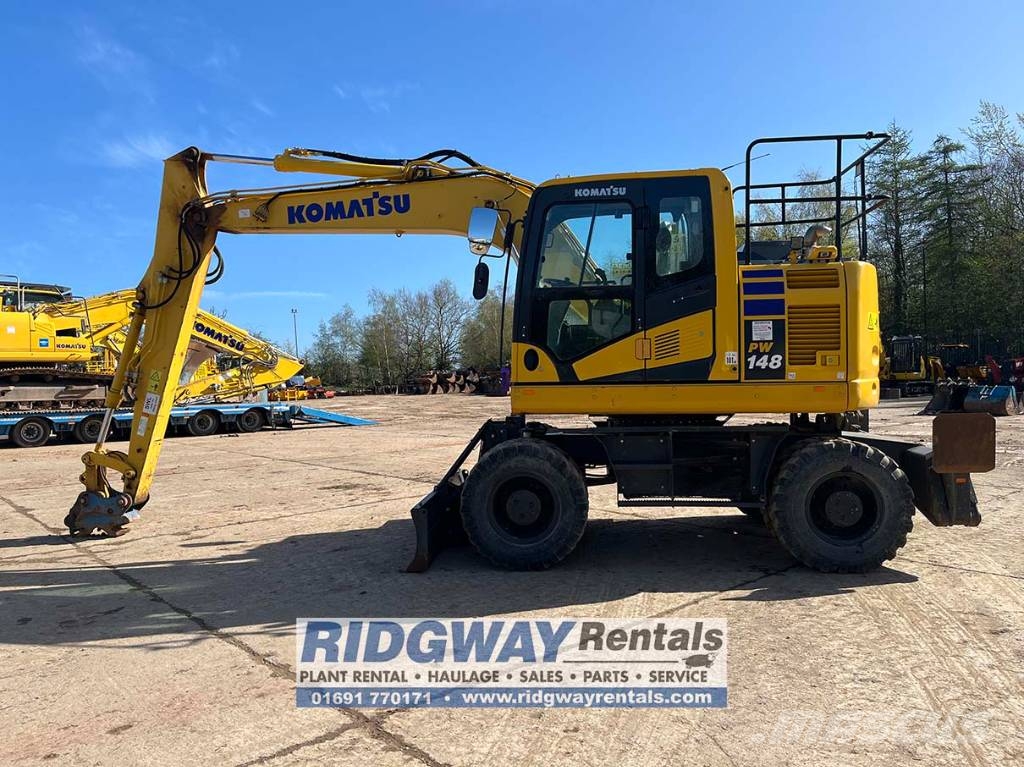 Komatsu PW 148-11 حفارات بعجل