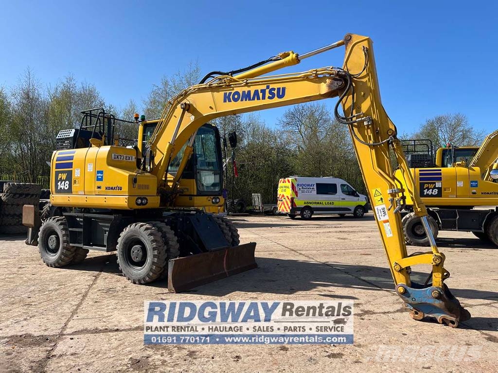 Komatsu PW 148-11 حفارات بعجل