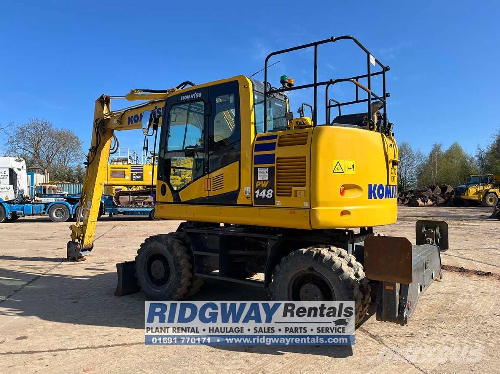 Komatsu PW 148-11 حفارات بعجل
